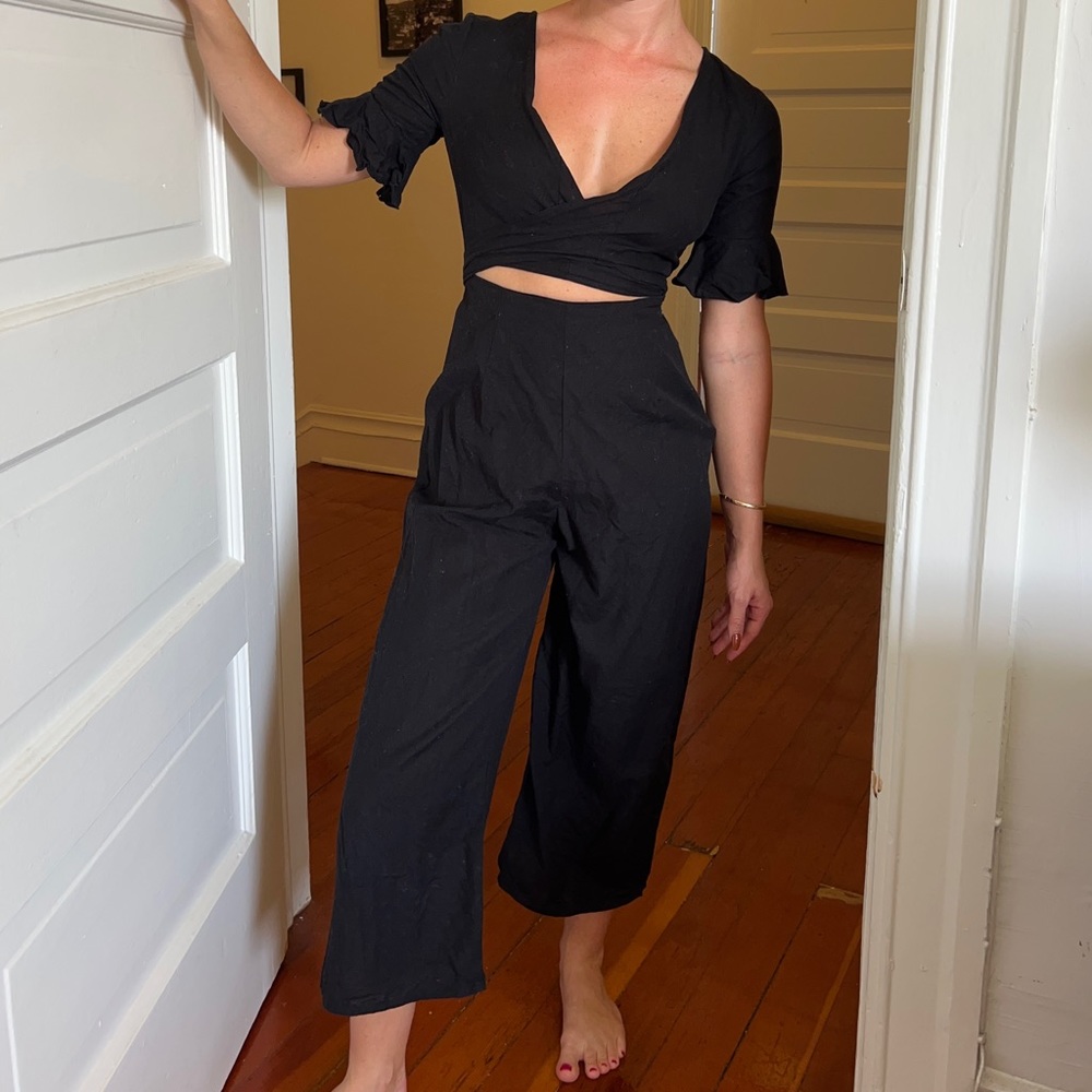 ASOS black jumpsuit